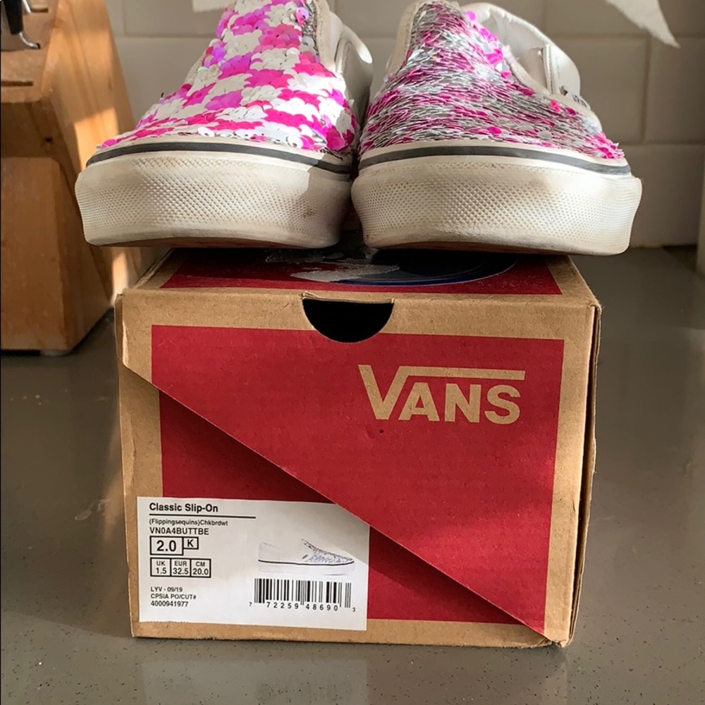 Kids Sequin VANS
